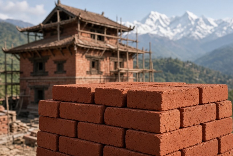 bricks in nepal